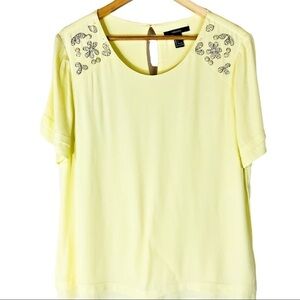 Forever 21 Yellow Blouse
